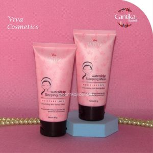 ♥ CANTIKA KOSMETIK ♥ ᐯIᐯᗩ Viva water sleeping sleep mask masker tidur pelembab moist moisturizer