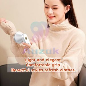 AUK Mini Electric Hairball Trimmer Clothes Lint Remover Clothing Shaver Hair Ball
