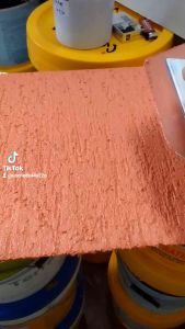 Terracoat Terraco Thụy Điển Sơn vân gai sần xước thi công bay-5kg