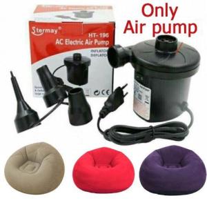 Flannel lazy sofa  Cotton and linen material single inflatable sofa  Small apartment home single sofa