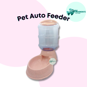 Pet Dog Cat Auto Feeder Food Water Dispenser 3.8L DHD11