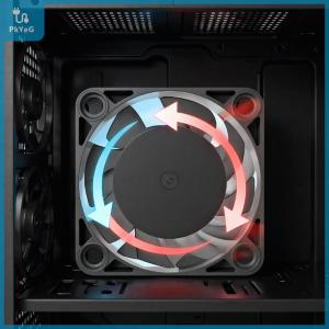 【PkYeG】 พัดลมระบายความร้อน1ชิ้น พัดลม2สาย30x30x7มม. 3007 30มม. พัดลม DC 5V 12V 24V พัดลมปริ้นเตอร์3D พัดลมกราฟิกการ์ดอุปกรณ์ DIY