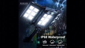 【ECO SOLAR S8 5year warranty】Solar Street Lamp Lampu Solar Light Outdoor Garden  Waterproof Lighting LED Spotlight 太陽能燈