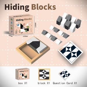 MAINAN EDUKASI ANAK HIDING BLOCKSMAINAN PUZZLE TANGRAM MAINAN EDUKASI ANAK MONTESSORI HIDING BLOCKS WOOD