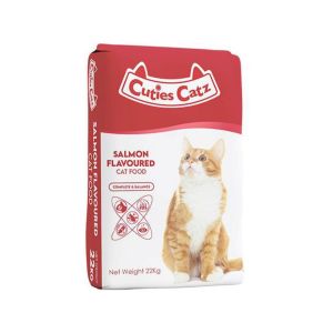 22kg Cuties Catz Premium Dry Food All Stages Adult Kitten Supports Digestive Function Pet Essentials