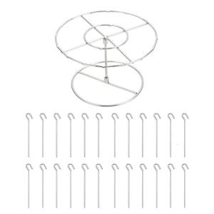 Permanent Oven Cleanair Cooker Rack Rustless Building Not Slip Base For Secure Cooking And Easy Storage