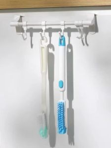 【Ship in 24H】cleaning brush 【90%好评率】厨房水槽排水口清洁刷水池缝隙刷弯头刷子无死角清洁用品用具  现货 热卖Ready