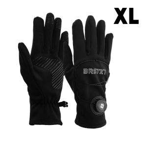 Twist-dial găng tay trượt tuyết nhiệt Windproof màn hình cảm ứng ngón tay Non-Slip Silicone lòng bàn tay thể thao mùa đông đi xe đạp leo núi