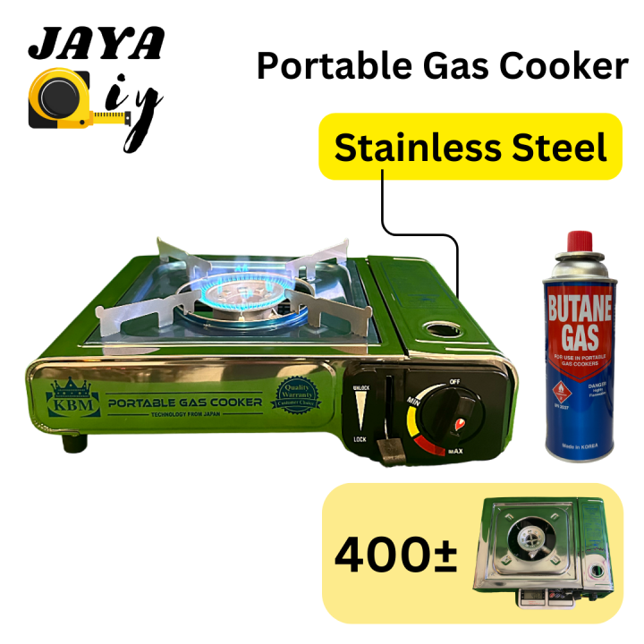 Stainless Steel Portable Gas Cooker Steamboat stove Picnic stove Butane