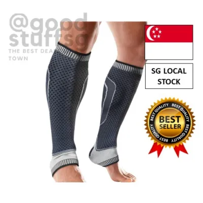 [SG FREE ] 1Pc Leg Compression Socks Calf Compression Sleeves for Calf Pain Relief Varicose Vein Recovery Shin
