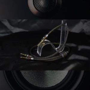 HiFi 6.5mm to Dual 6.5mm Audio Cable OCC Plated Stereo 6.5 TRS to Dual 6.5 TS Jack Amplifier Mixer Cable