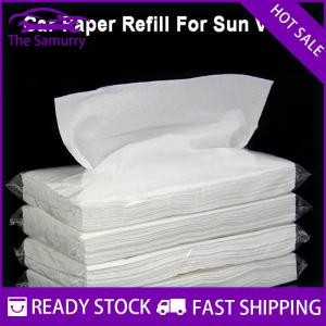 Samurry ✨Hot Sale✨ 5 Pack Car Tissue With 30 Pieces Tissue In Side Per Pack For Car Tissue Box Paper Refill For Vehicle Home Bathroom Usage