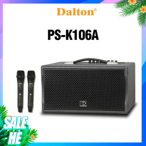 Loa karaoke xách tay Dalton PS-K106A công suất 180W bass 1.6 tấc ( 16cm ) loa du lịch nhỏ gọn ca hát mọi lúc mọi nơi - Hàng chính hãng ( BẢO HÀNH 12 THÁNG )