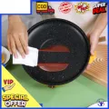 Panci Teflon Listrik Elektrik Low Watt / Wajan Teflon BBQ Panggang Anti Lengket Non Steamer. 