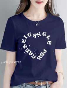 KAOS ATASAN TERBARU LOVE COMBED PREMIUM WANITA