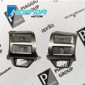 Bộ Ốp Công Tắc Vespa Sprint 3vie Primavera 3vie Mạ Crom Mờ Chính Hãng