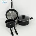 Bộ Nồi Chảo Quánh Nhôm Cao Cấp 6in1 Tefal Start Easy Set 6 - Châu Âu (Set). 