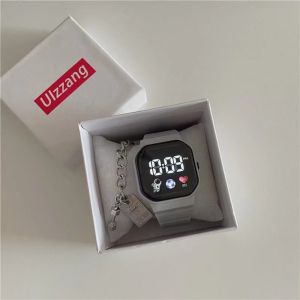 PLLEWY Fashion LED Digital Watches Spaceman Waterproof Kids Sport Watch Newest Silicone Strap Electronic Wristwatch Men Women Student