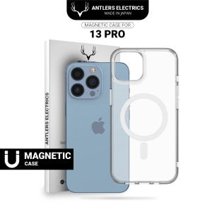 Antlers Electrics Magnetic Case Magsafe Untuk Iphone  13 PRO  Casing Iphone Anti Crack Anti Kuning For Iphone Magnetic Wireless Charging Case Anti Menguning