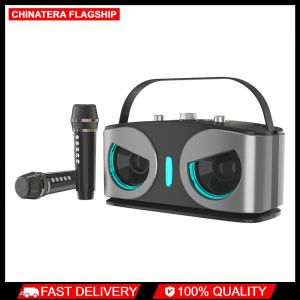 Owl Bluetooth Speaker with Microphone Portable Waterproof Wireless Speaker for Travel and Parties Small Size Blue