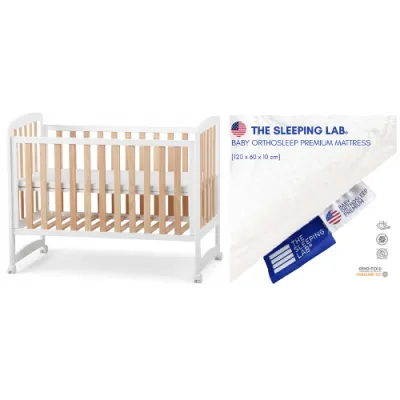 Palette Box Dreamer Plus 10-in-1 Convertible Baby Cot + TSL Premium Mattress - 2 Colors (Bundle Pack)