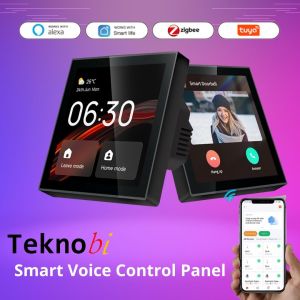 Smart Control Panel Teknobi Smart Home device kontrol Tuya