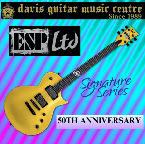EC-2025 50TH ANNIVERSARY METALLIC GOLD limited edition electric guitar