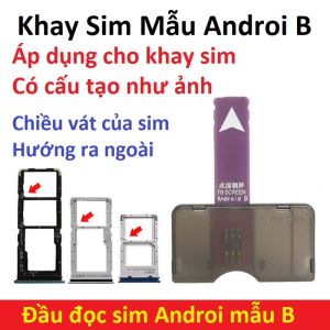Khay kích sim Phù hợp máy androi và iphone