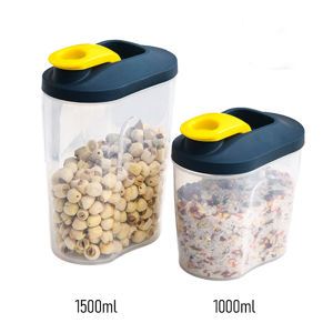kokepope Japanese Sealed Crisper Food Storage Box Cereal Grain Snack Dry Goods Bin Container