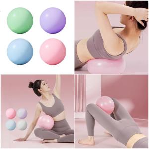 25cm Soft Pilates Ball 10Inch Exercise Ball Gym Ball for Yoga Pilates Core Training Physical Therapy and Balance