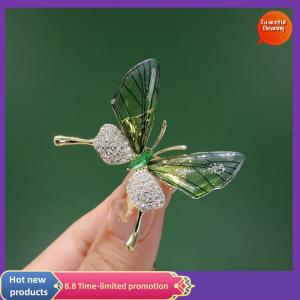 Graceful Explosion-proof Butterfly Brooch Insect Corsage Womens Accessory Acrylic Transparent Wings High-grade Clothing Pin
