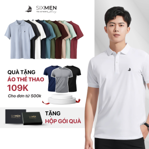 Áo Polo nam trơn Basic cổ bẻ - Tặng Kèm Hộp Quà - POLO BASOR -  vải cá sấu cotton CVC trẻ trung thanh lịch sang trọng