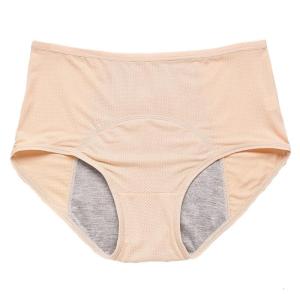 Washable Leakproof Ladies Underwear Full Coverage Panties Briefs for Comfort and Breathability During Menstrual Periods
