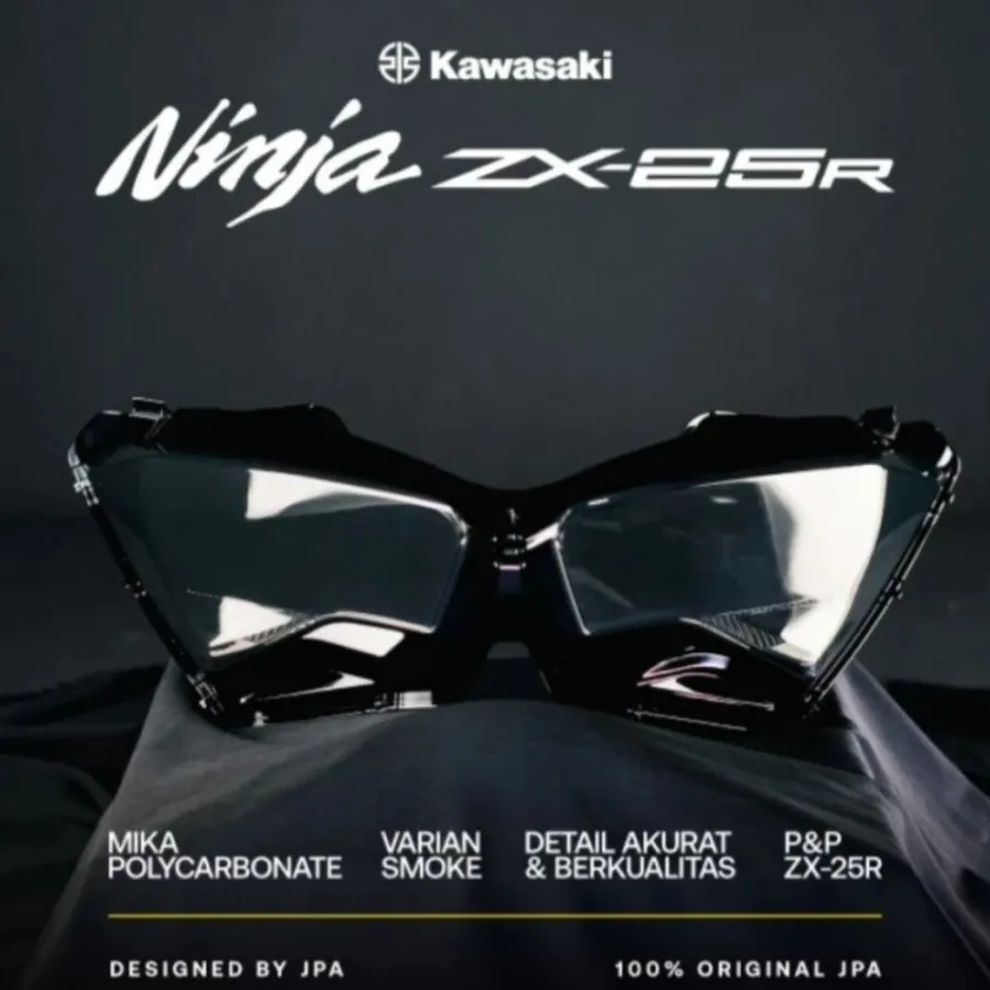Mika様 Mika Lampu Depan ZX25R ZX-25R Smoke Nemo Mika Headlamp ZX25R Nemo