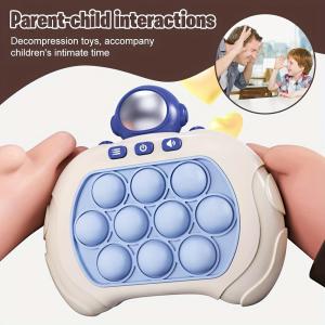 Easy de-stressing POP IT press play toy duck puzzle speed push play machine