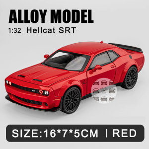 Dodge Hell Cat Die Casting Alloy Toy Car Model Car Sports Car Toy Boy Childrens Gift