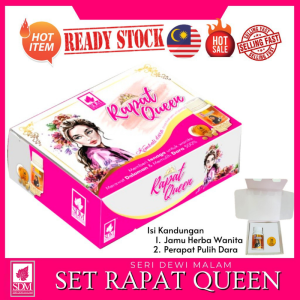 RAPAT QUEEN by SDM (JAMU HERBA WANITA + PERAPAT PULIH DARA) ~ KEPUTIHAN | BAU HANYIR | GATAL | RAHIM KEMBANG | KETAT