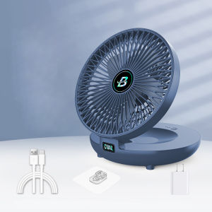 Home Dual Purpose Kitchen Fan Strong Wind Multifunction Mini Fan Blade Adjustable Colleagues
