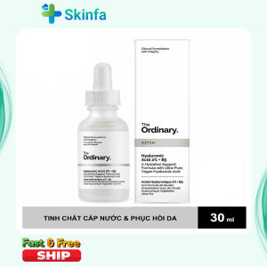 Tinh chất The Ordinary Hyaluronic Acid 2% + B5 Bổ Sung Nước Cấp Ẩm Phục Hồi Da