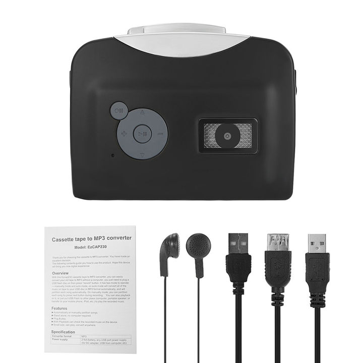 Convertisseur de cassette en MP3 EZCAP230 by Cuifati - TV Son