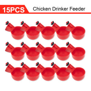 3/6/12PCS Automatic Chicken Waterer Automatic chicken drinker Feeder poultry equipment water drinker