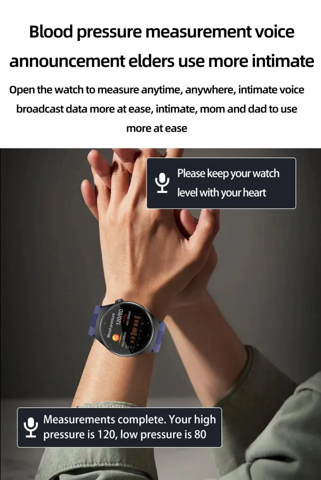 NineWind S28 [Air Pump Blood Pressure Monitoring] Smart Watch