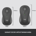 Logitech Signature M550 L Wireless Mouse, Silent Clicks, Bluetooth Low Energy ,Berfungsi Untuk Multi Device. 