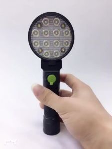 AE Auto repair light USB Rechargeable work light with strong magnet for handheld maintenance and inspection 180 Foldable Bright Light 10 Patch LED