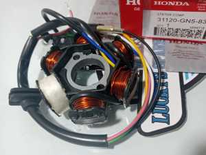 Spull Stator Assy Grand GN5 / Stator Comp Honda Grand Supra x lama  Legenda Impressa ASTREA GN5