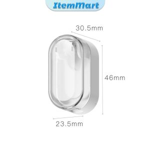 ItemMart Toothbrush Holder Wall-mounted Punch-free Toothbrush Storage Rack Automatic Flip Cover