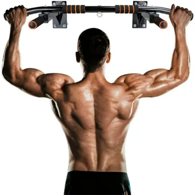[Local Stock+COD] Enhanced Heavy-duty Bar Wall Mounted Pull Up Bar Chin Up Bar Suitable For Home Gym Exercises