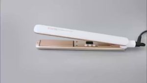 K-SKIN Negative Ion Hair Straightener & Curler with LCD Temperature Display Floating Ceramic Plates