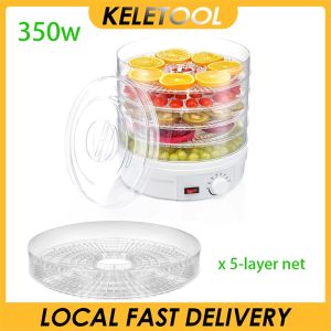 Fruit and Herb Vegetable Dehydrator Food Dehydrator 360° Air Flow Food Dehydrator Food and Jerky Dehydrator Dried Fruit Dehydrator