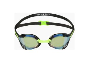 Kính Bơi Chính Hãng TYR Adult TRACER-X ELITE Mirrored Racing Goggles Black Lime.